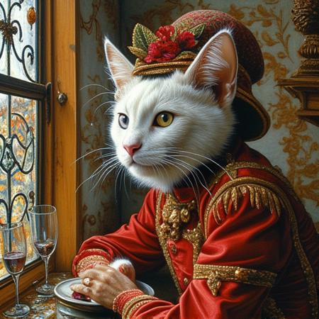 style of Michael Cheval [FLUX] 129