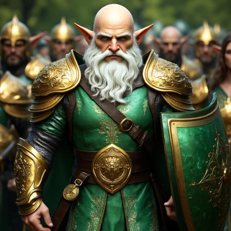 DnD Emerald and Gold Fantasy