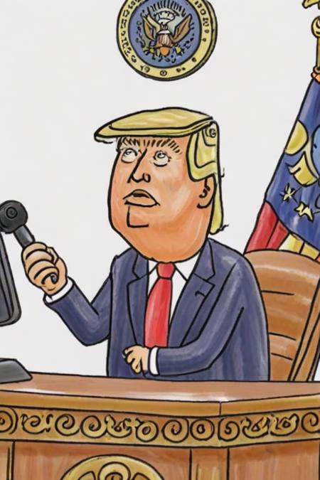 The Good Fight cartoon style