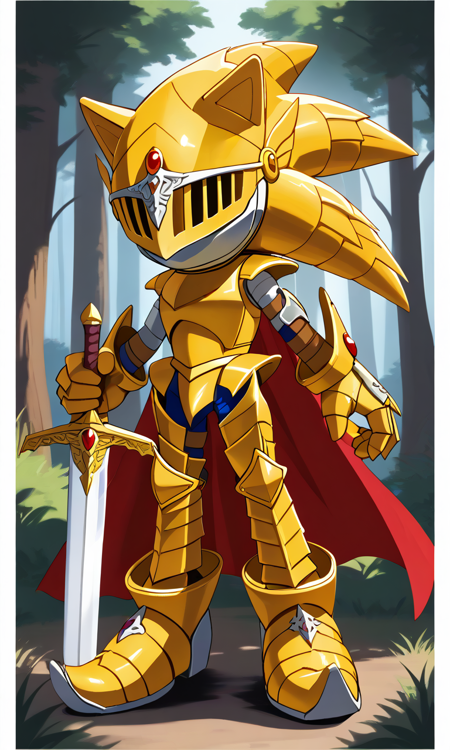 Excalibur Sonic - Sonic and the Black Knight
