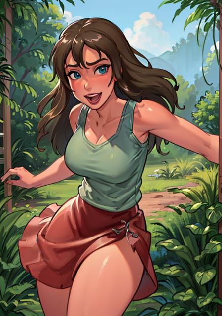 Jane Porter (Tarzan) Disney - SD 1.5 | XL PONY - by YeiyeiArt