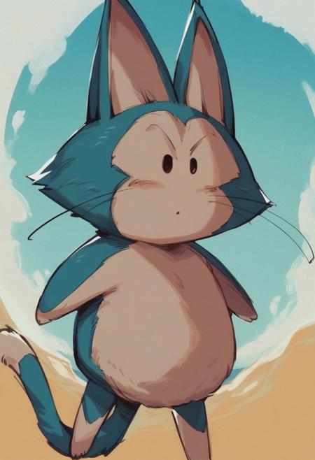 Oolong and Puar of Dragon Ball commision