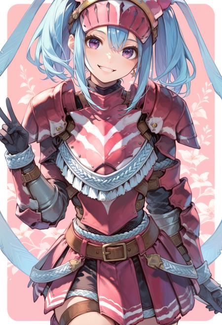 Monster Hunter - Hermitaur X armor (ザザミ装備) ponyXL