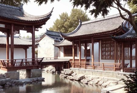 0800 Chinese courtyard
