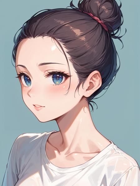 お団子ヘアー/single hair bun(XL,pony)