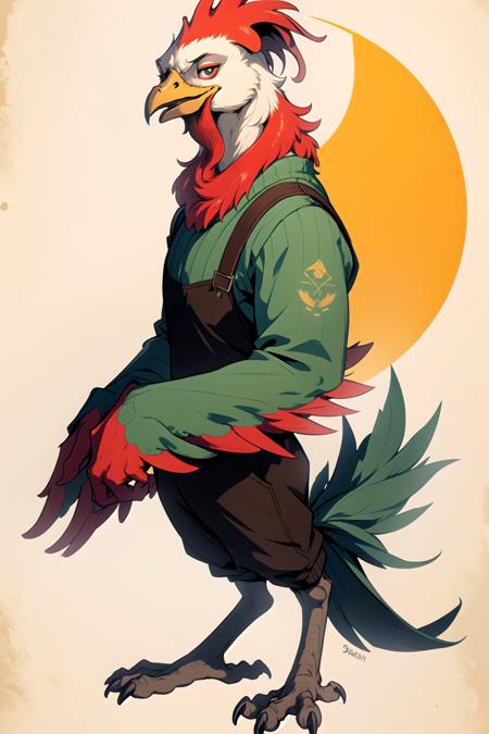Anthro Birds LoRA