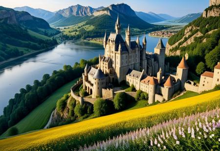 landscapes of castles and fortresses