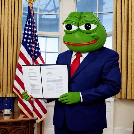 PepeFrog in many styles - Cartoon, Rendered, Realistic, Fine Art, etc