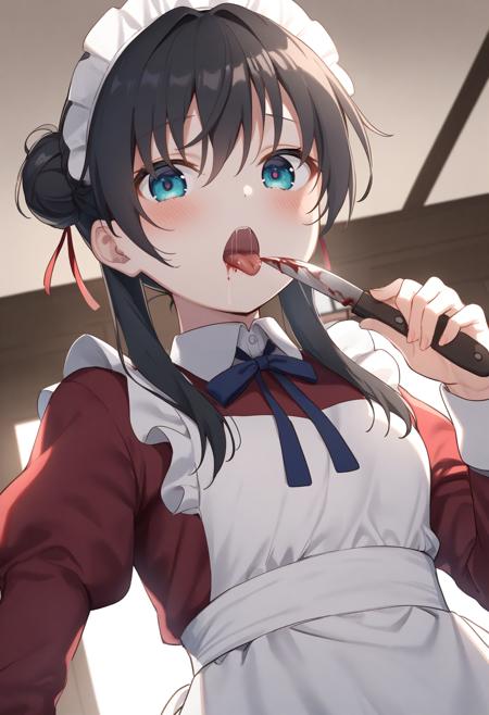 licking knife / ナイフ舐め / 刃物舐め