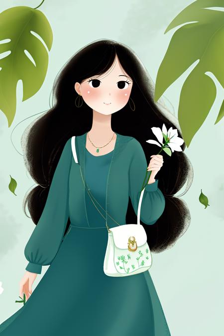 illustrations-summer flowers
