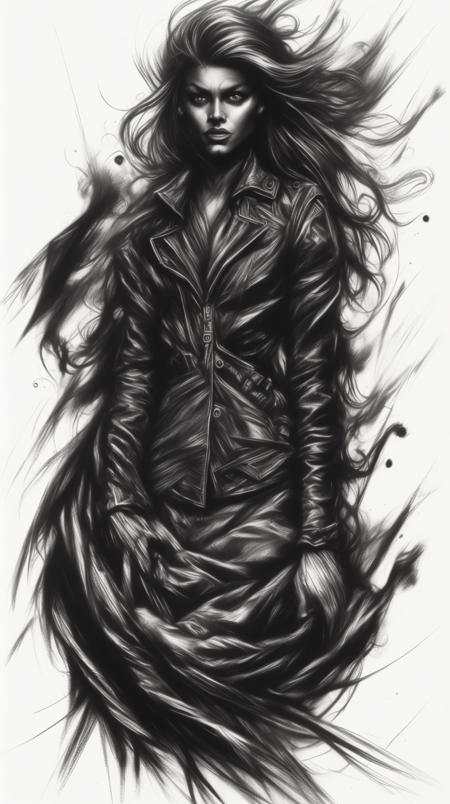 Dark Charcoal Style - SD1.5 + SDXL