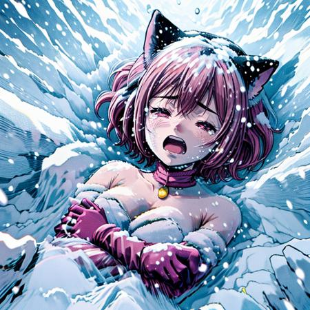 in snow