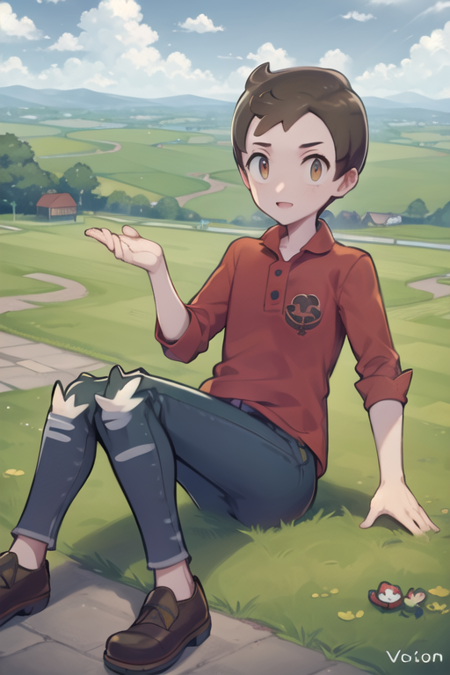 Pokemon - Victor Multiple Outfits
