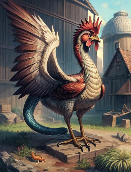 Mythical Creature - Cockatrice