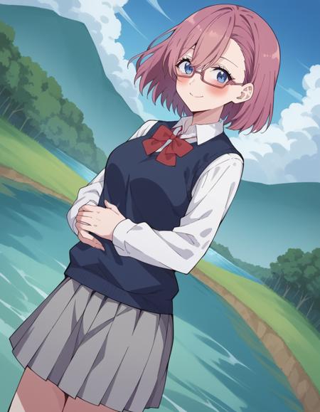 Ririsa Amano (天乃 リリサ) - 2.5 Dimensional Seduction (2.5-jigen no Ririsa) (2.5次元の誘惑)版本anime s1 v2 (ID: 1073783)