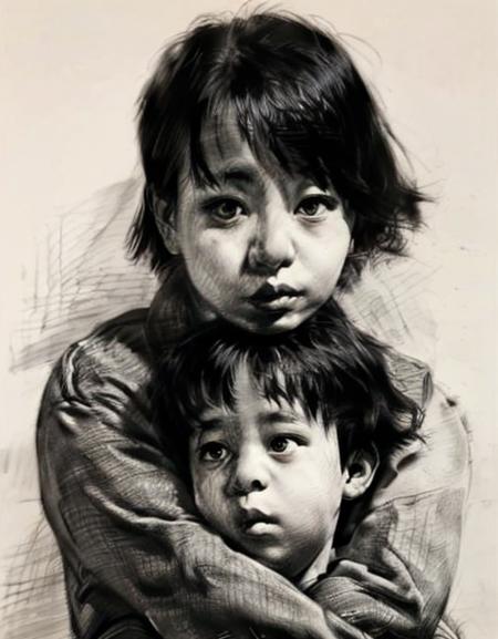 portrait sketch style（联考人像素描风格）