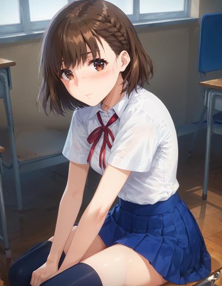 Serizawa Yukiha - Toshoshitsu no Kanojo (図書室ノ彼女~清楚ナ君ガ堕チルマデ~)版本V1 (ID: 608142)