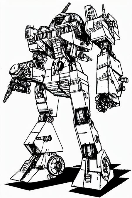 BattleTech Classic 1980's look