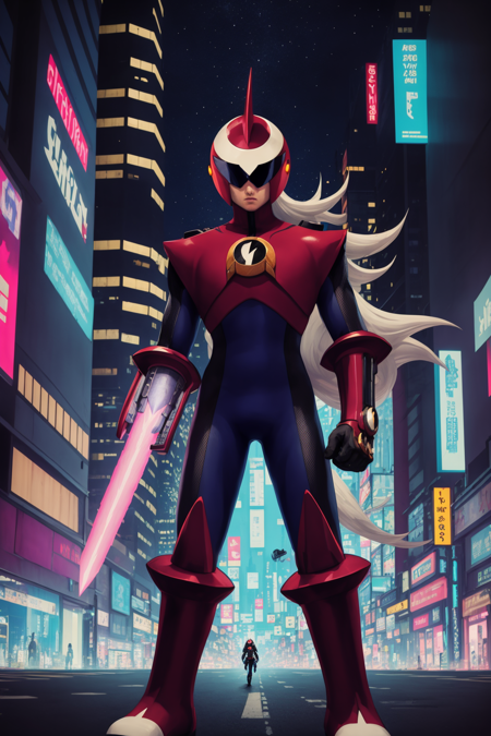 ProtoMan.EXE - MegaMan NT Warrior - Character LORA