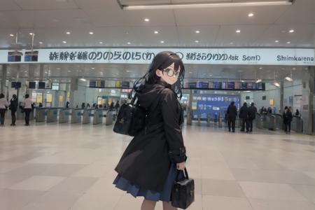 新大阪駅 新幹線のりば(のりかえ口)Shinkansen Tracks (shin-osaka station transfer gate) SD15版本SD15_V2 (ID: 371537)