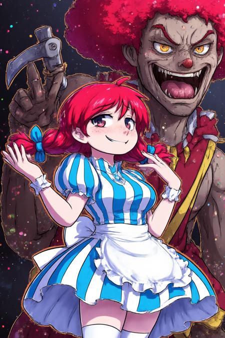 Smug Wendy (the Wendy's Mascot)