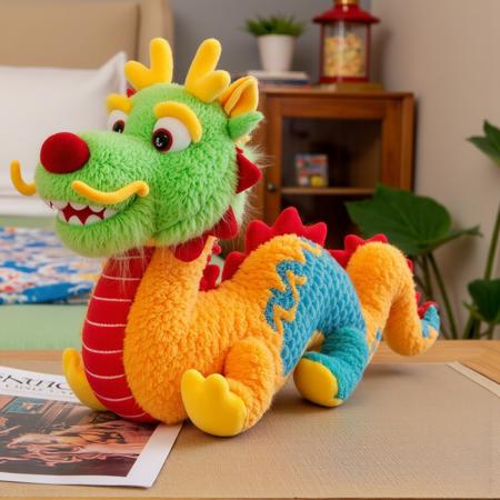 Chinese-Dragon-Plushies -SDXL1.0 & Flux