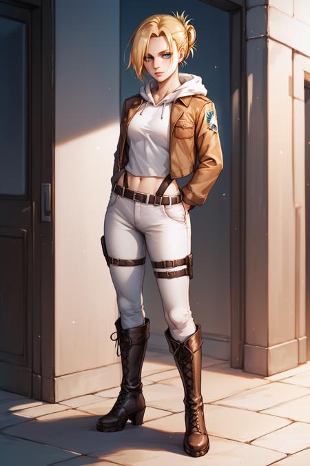 Annie Leonhart | Attack on Titan | PonyXL and sd 1.5