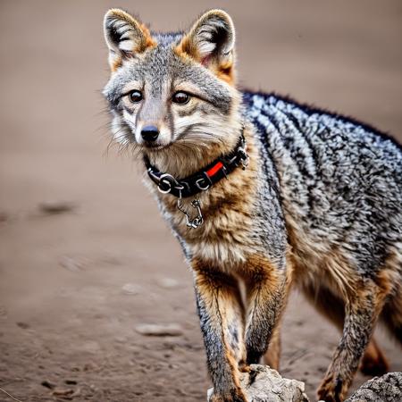 Gray fox (Urocyon cinereoargenteus)
