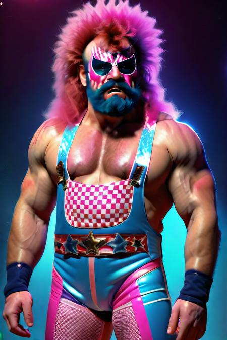 80s Wrestling Superstar