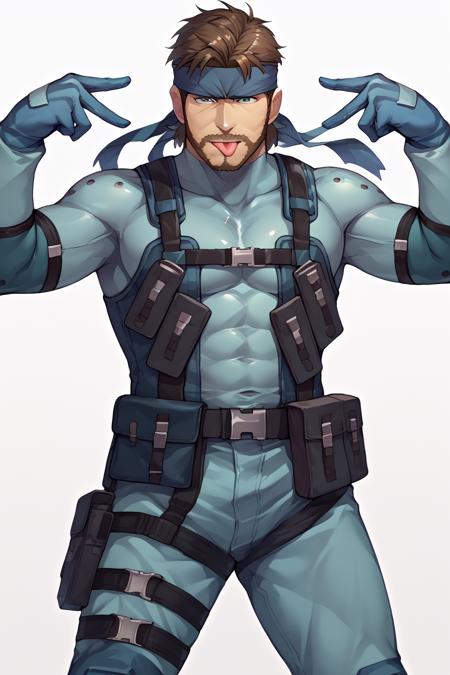 Solid Snake/ソリッド・スネーク (Metal Gear Solid) SDXL LoRA [Pony Diffusion]