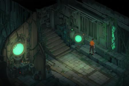 XL Hades Isometric Grid Map, Tile Map, Level, Scene, Environment Design Tools