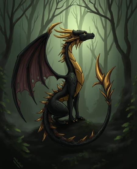 Dragon Dark Fantasy