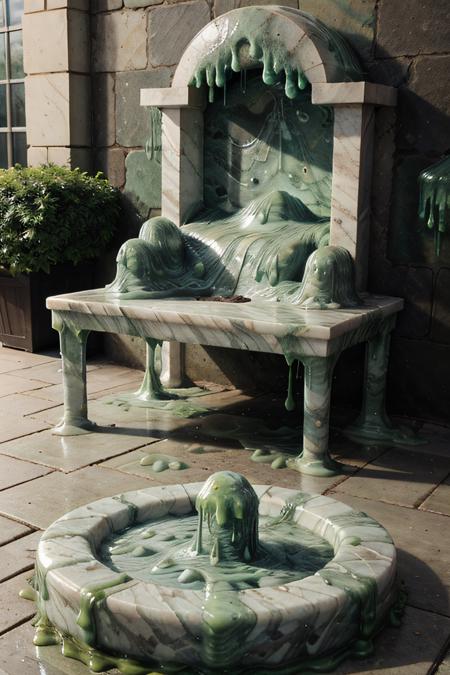 Marble Melted Slime World