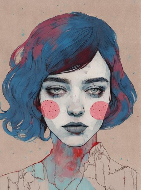 Graphic portrait