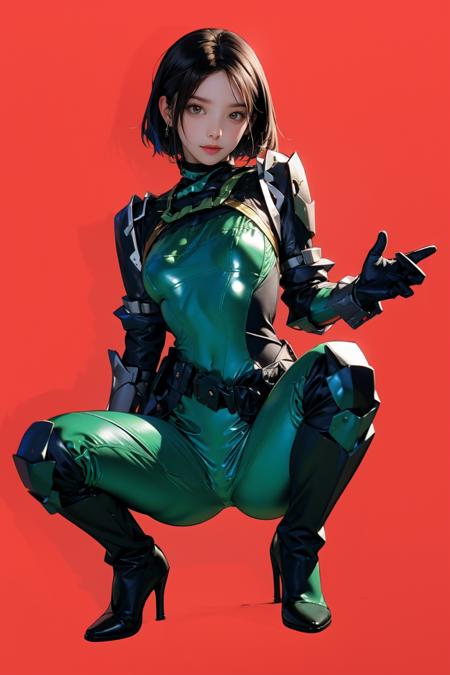 Viper Valorant Costume (Pony / SD1.5)