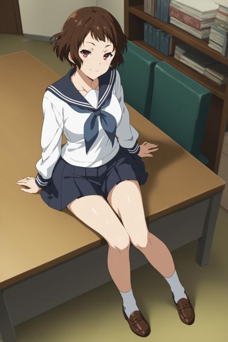 Mayaka Ibara (伊原摩耶花) - Hyouka (氷菓) (3 Outfits)