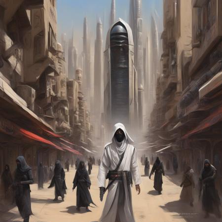 johnslegersart Arab scifi