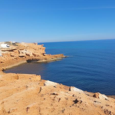The sea
