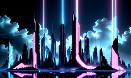 Cyberpunk Architecture (Architecture) (SDXL) (AD)