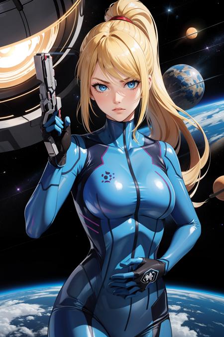 Samus Aran (Metroid) LoRA版本v1 (ID: 85891)