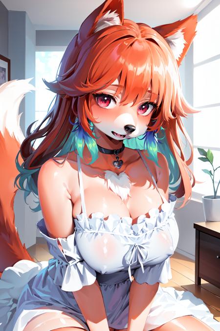 Concept: Furry Dog Girl ケモ犬娘 - LoKR