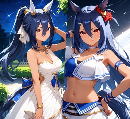 【2outfit】Hishi Amazon ヒシアマゾン (umamusume,ウマ娘)版本v1.0 (ID: 819372)