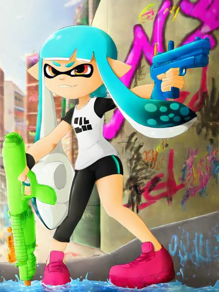 Splatoon Inkling Pony LoCon