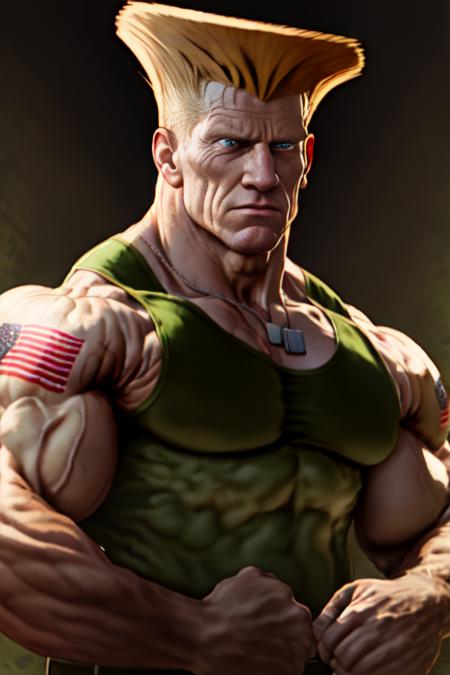 Guile [Street Fighter]版本v1.0 (ID: 63287)