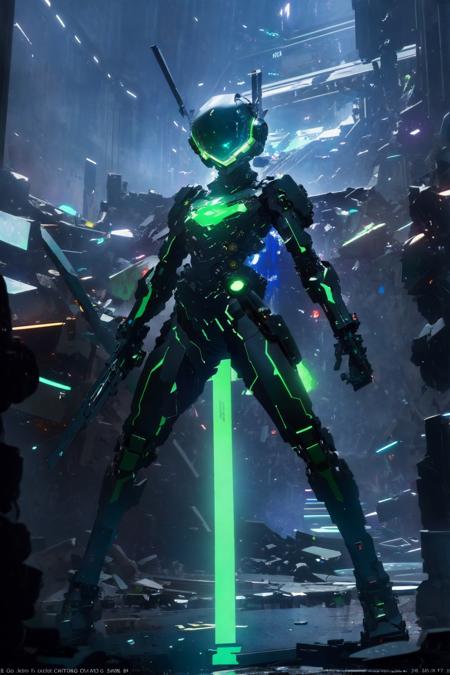 绪儿-赛博武士 xuer cyberwarrior