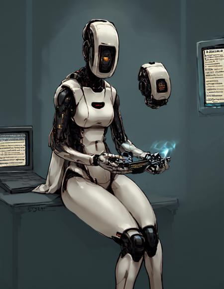 Portal - Glados - Humandoid Robot