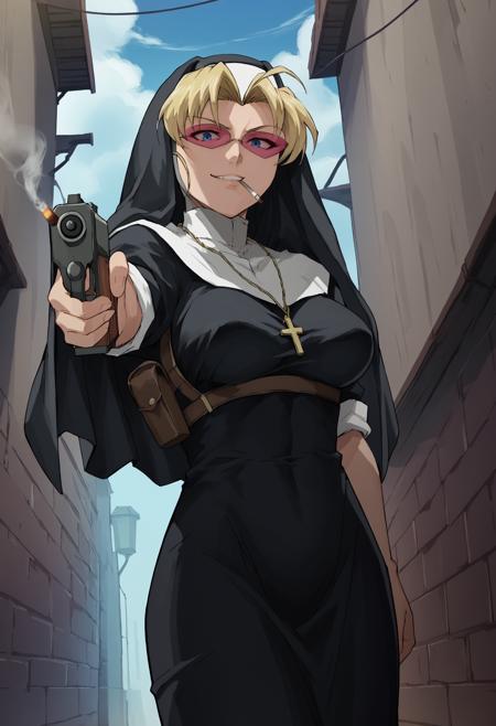 Eda - Edith Blackwater - PonyXL (Black Lagoon) | LoCon版本v1.0 (ID: 951608)