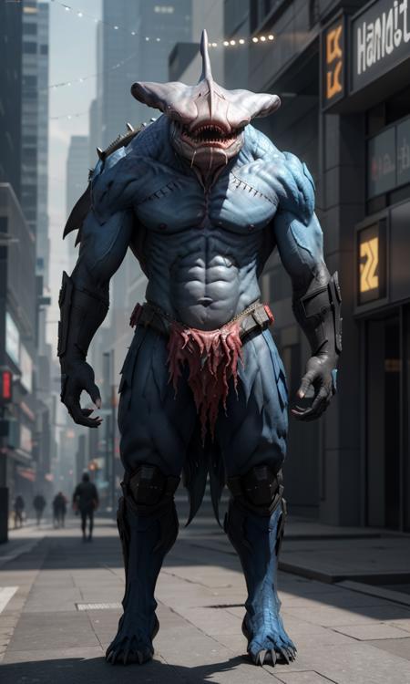 Hammerhead Alien (Concept)