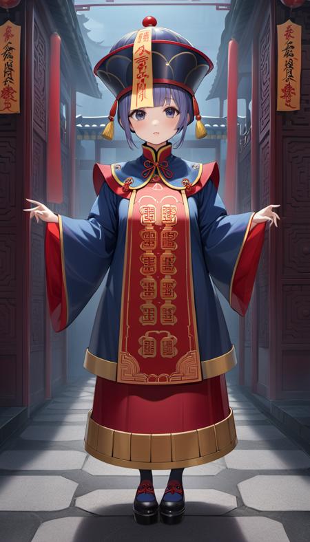Jiangshi Costume LoRA XL