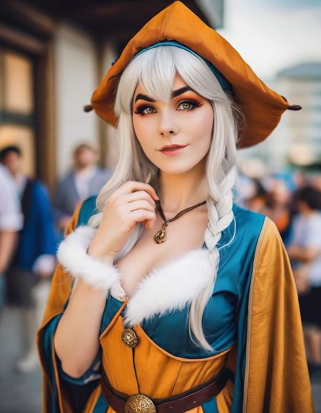 cute cosplay girl